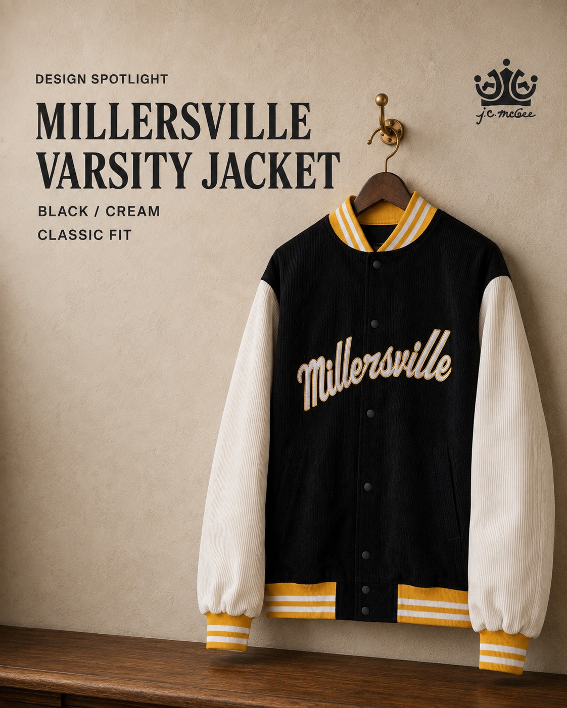 Varsity Jackets — J.C. McGee design concept
